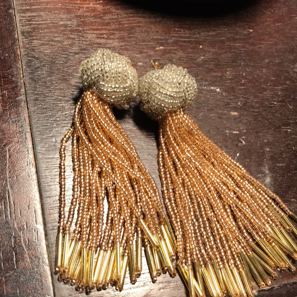 Party beaded earrings